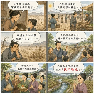 民不聊生成語漫畫縮圖