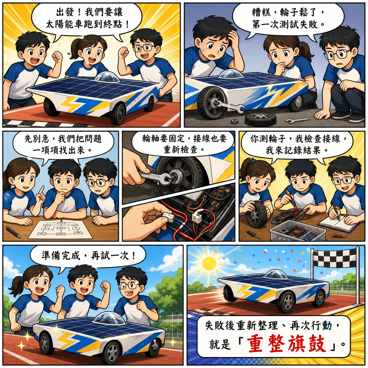 重整旗鼓的 AI 生成成語漫畫