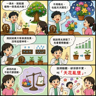 天花亂墜成語漫畫縮圖