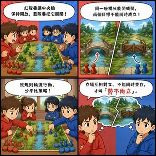 勢不兩立成語漫畫縮圖
