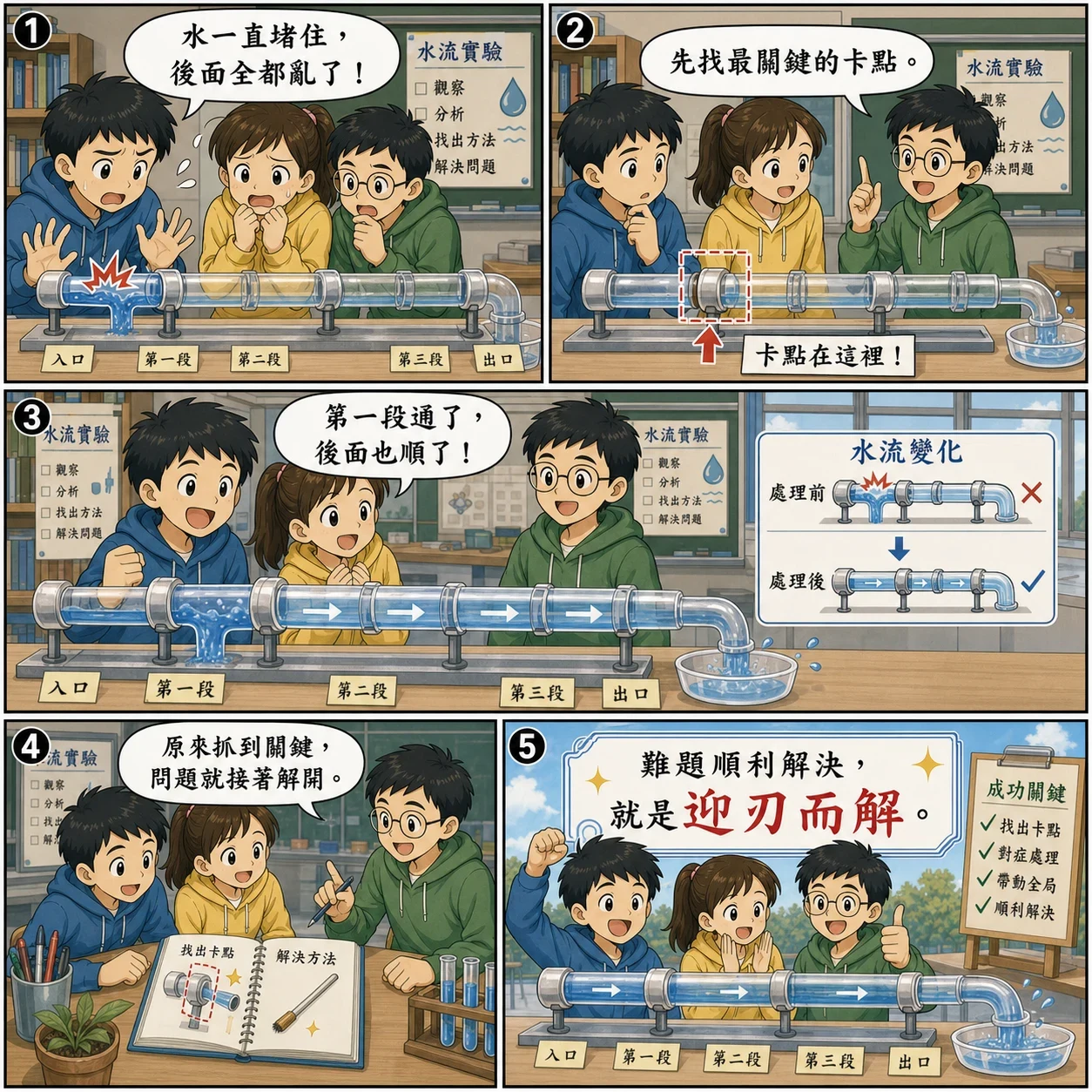 迎刃而解的 AI 生成成語漫畫