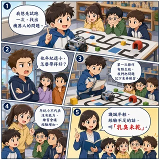 乳臭未乾成語漫畫縮圖
