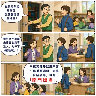 開門揖盜成語漫畫縮圖