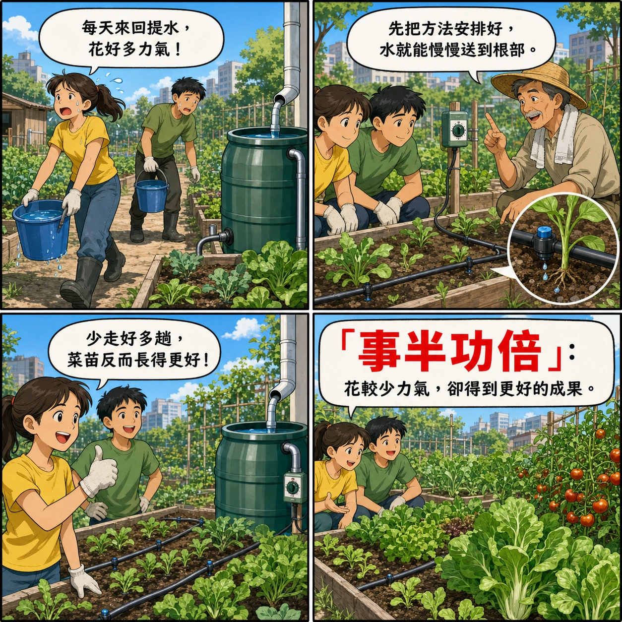 事半功倍的 AI 生成成語漫畫