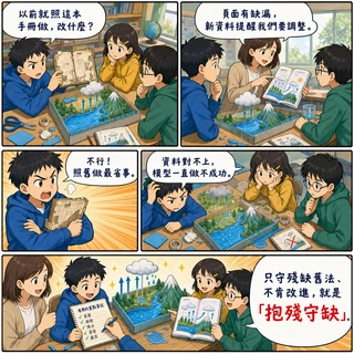 抱殘守缺成語漫畫縮圖