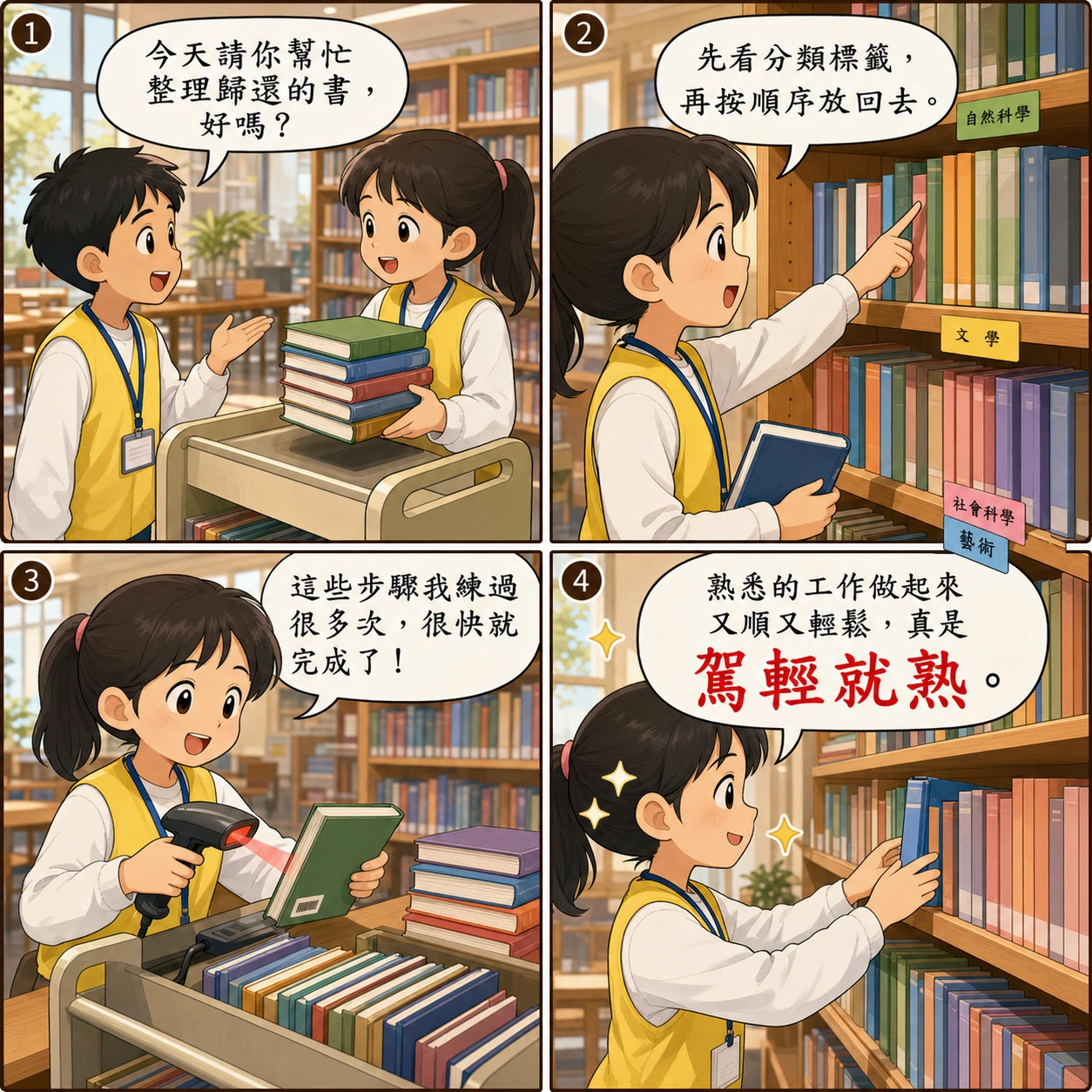 駕輕就熟的 AI 生成成語漫畫