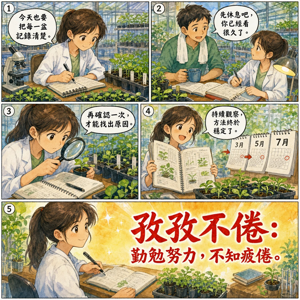 孜孜不倦的 AI 生成成語漫畫