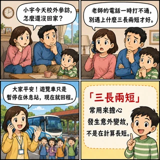 三長兩短成語漫畫縮圖