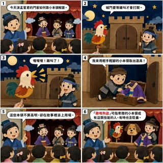 雞鳴狗盜成語漫畫縮圖