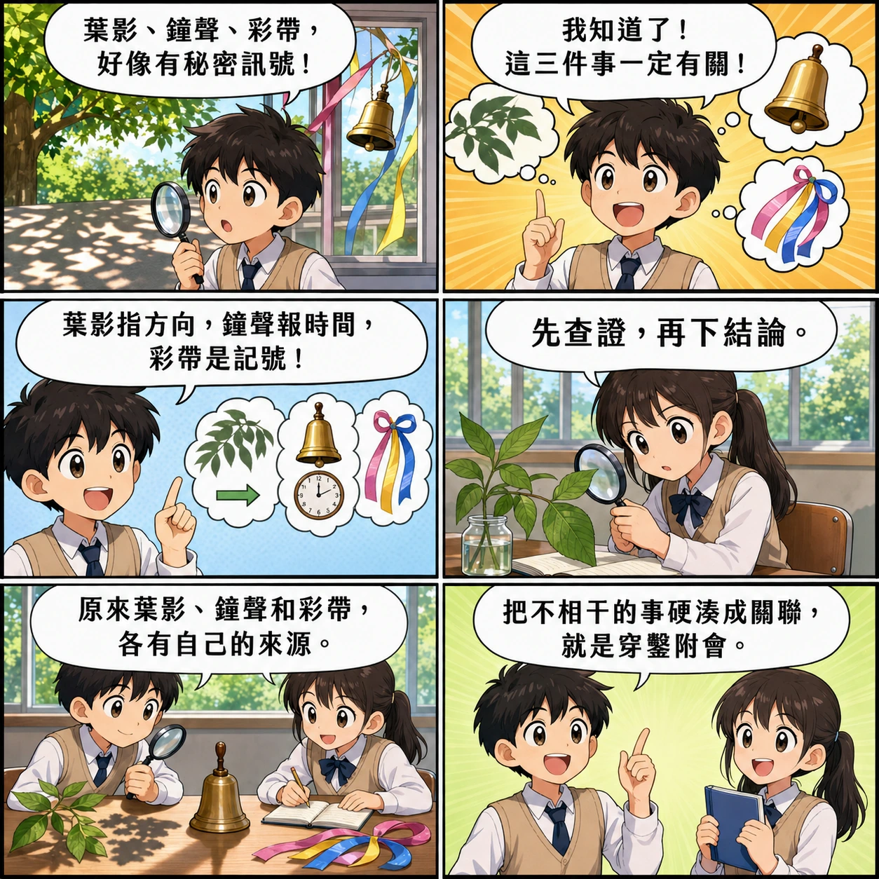 穿鑿附會的 AI 生成成語漫畫