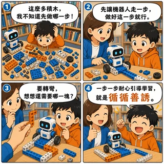 循循善誘成語漫畫縮圖