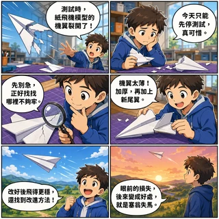 塞翁失馬成語漫畫縮圖