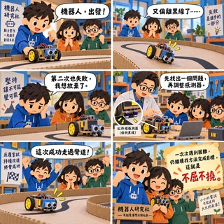 不屈不撓成語漫畫縮圖