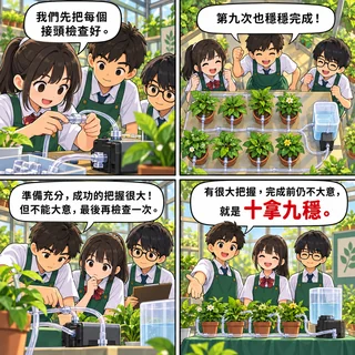 十拿九穩成語漫畫縮圖