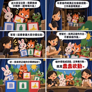蠢蠢欲動成語漫畫縮圖