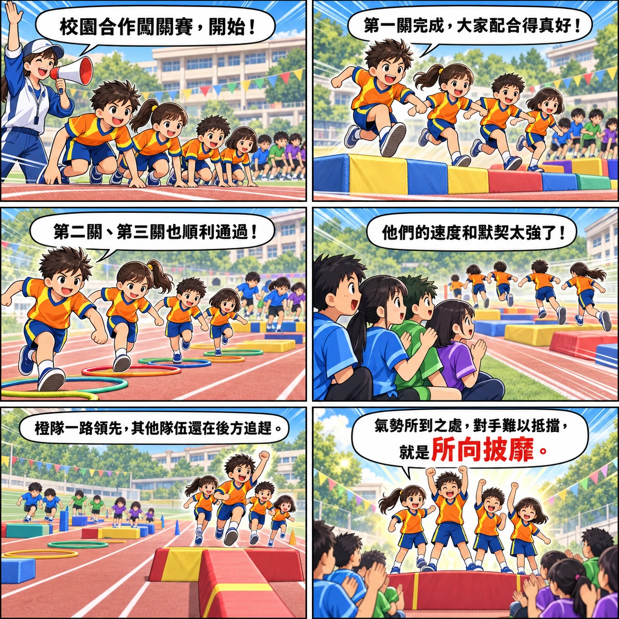 所向披靡的 AI 生成成語漫畫