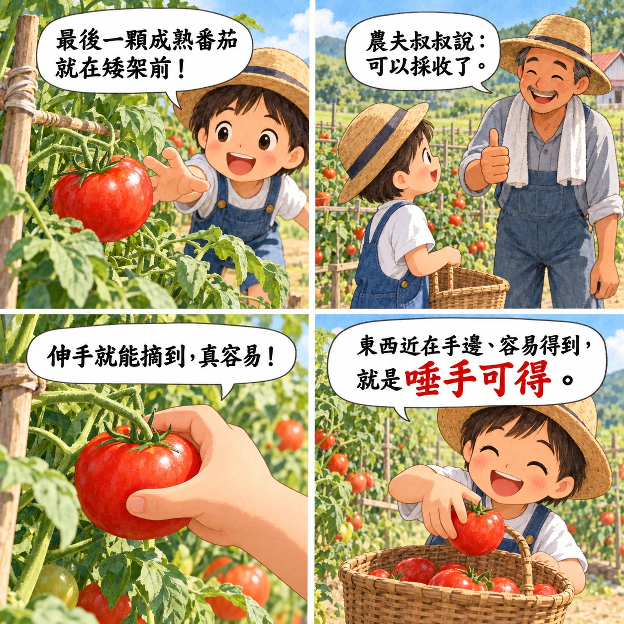 唾手可得的 AI 生成成語漫畫