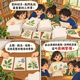 提綱挈領成語漫畫縮圖