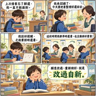 改過自新成語漫畫縮圖