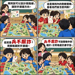 兵不厭詐成語漫畫縮圖