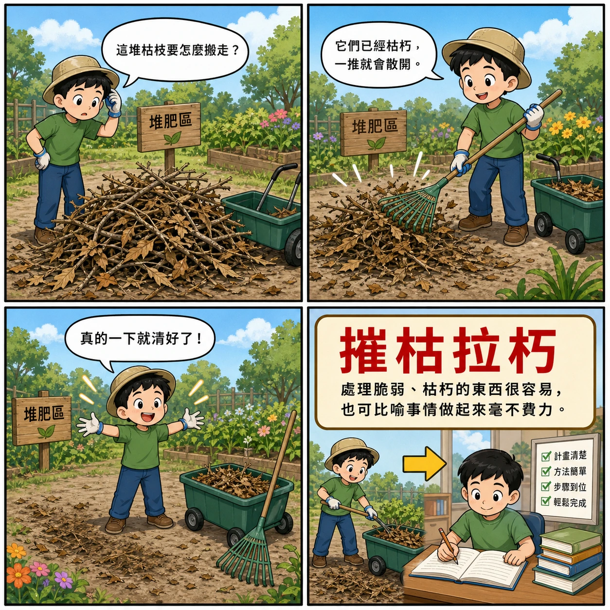 摧枯拉朽的 AI 生成成語漫畫
