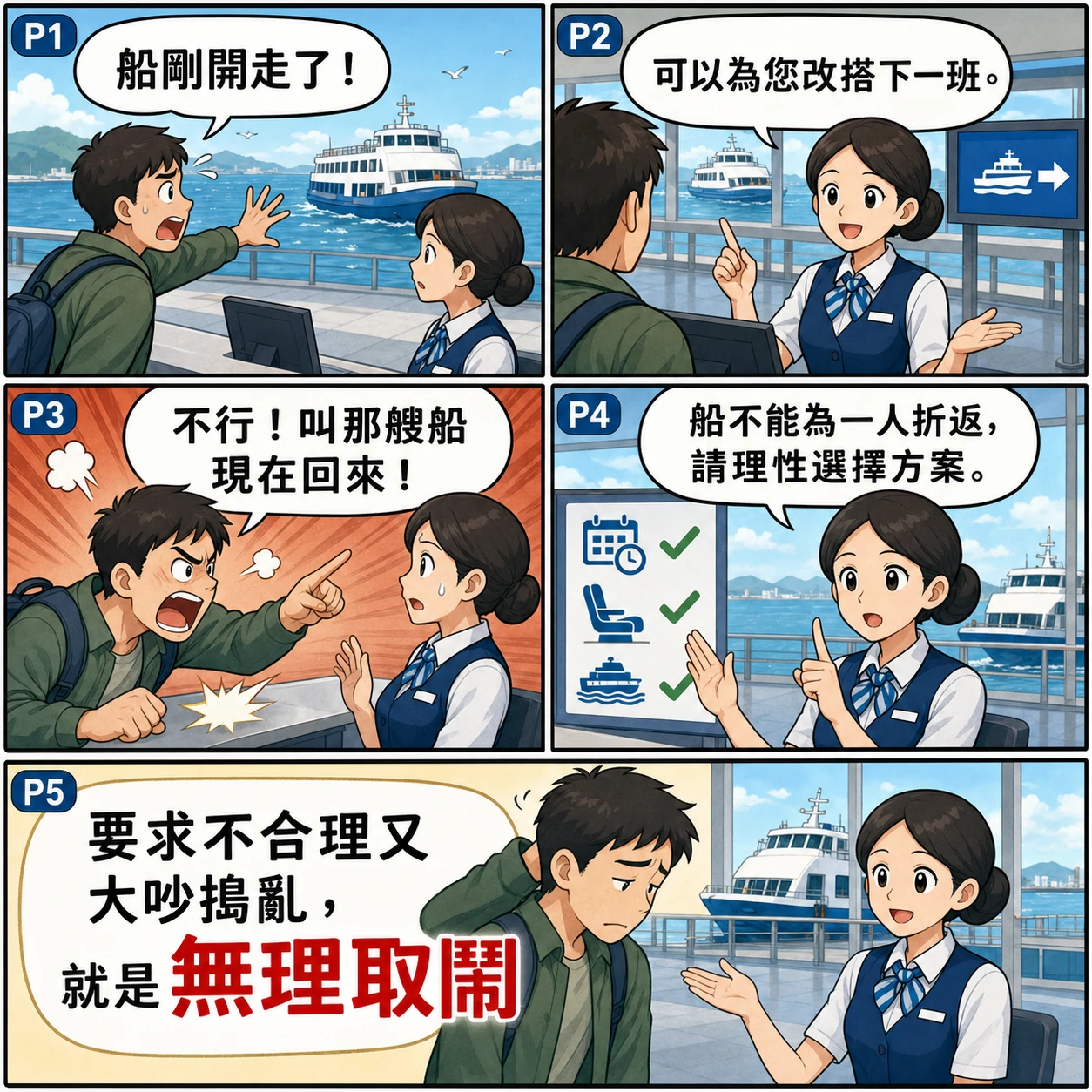 無理取鬧的 AI 生成成語漫畫