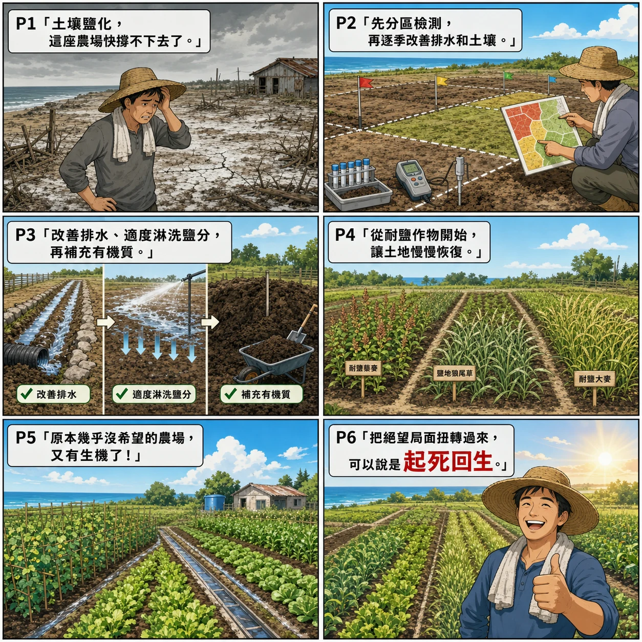 起死回生的 AI 生成成語漫畫