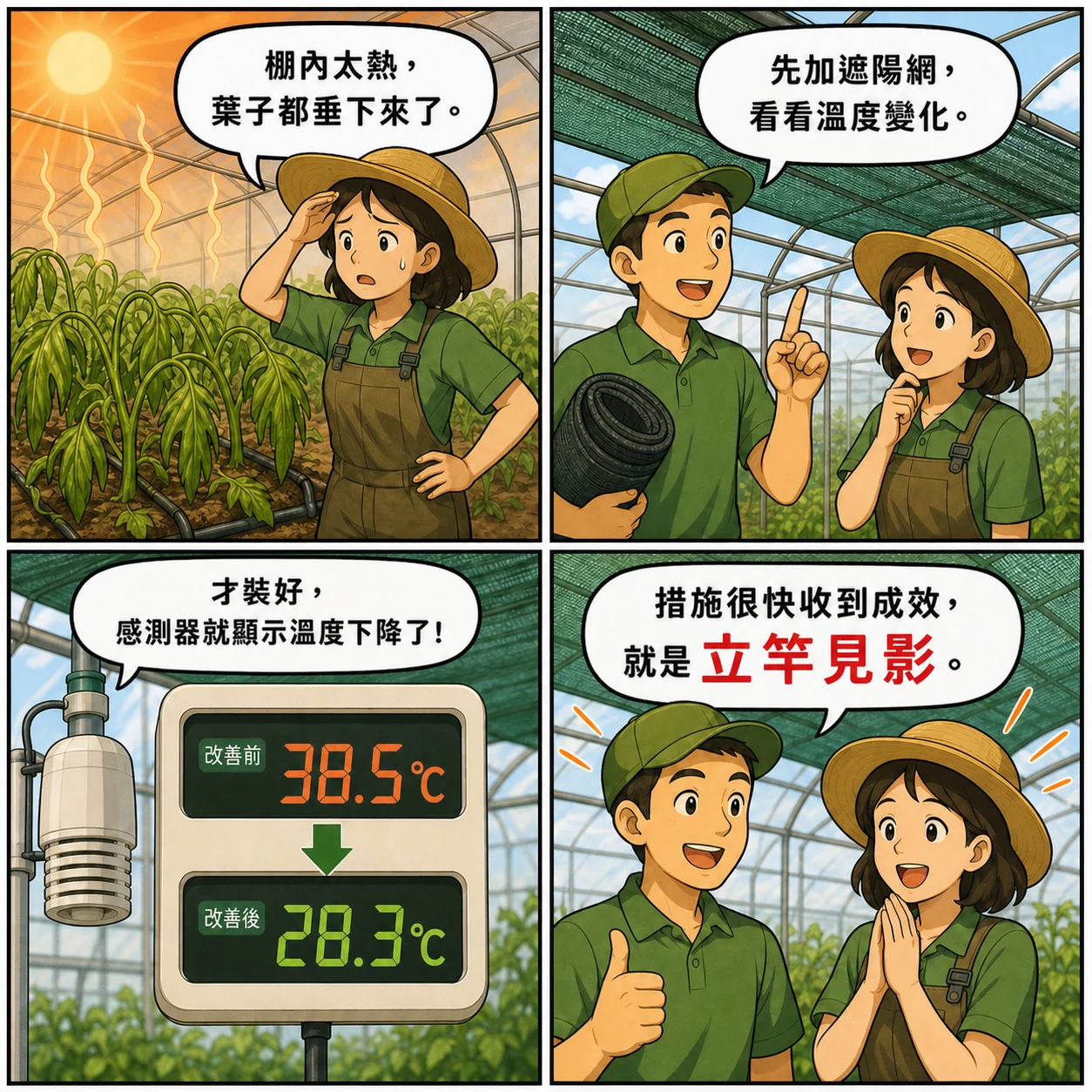 立竿見影的 AI 生成成語漫畫