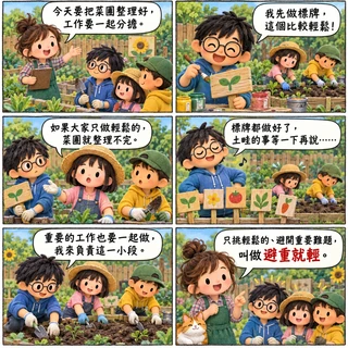 避重就輕成語漫畫縮圖