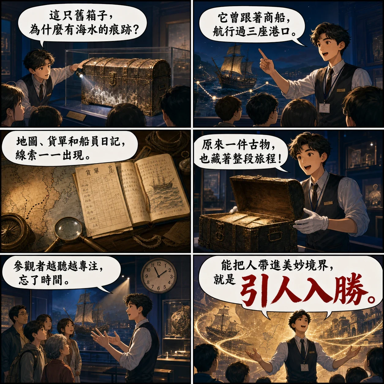 引人入勝的 AI 生成成語漫畫