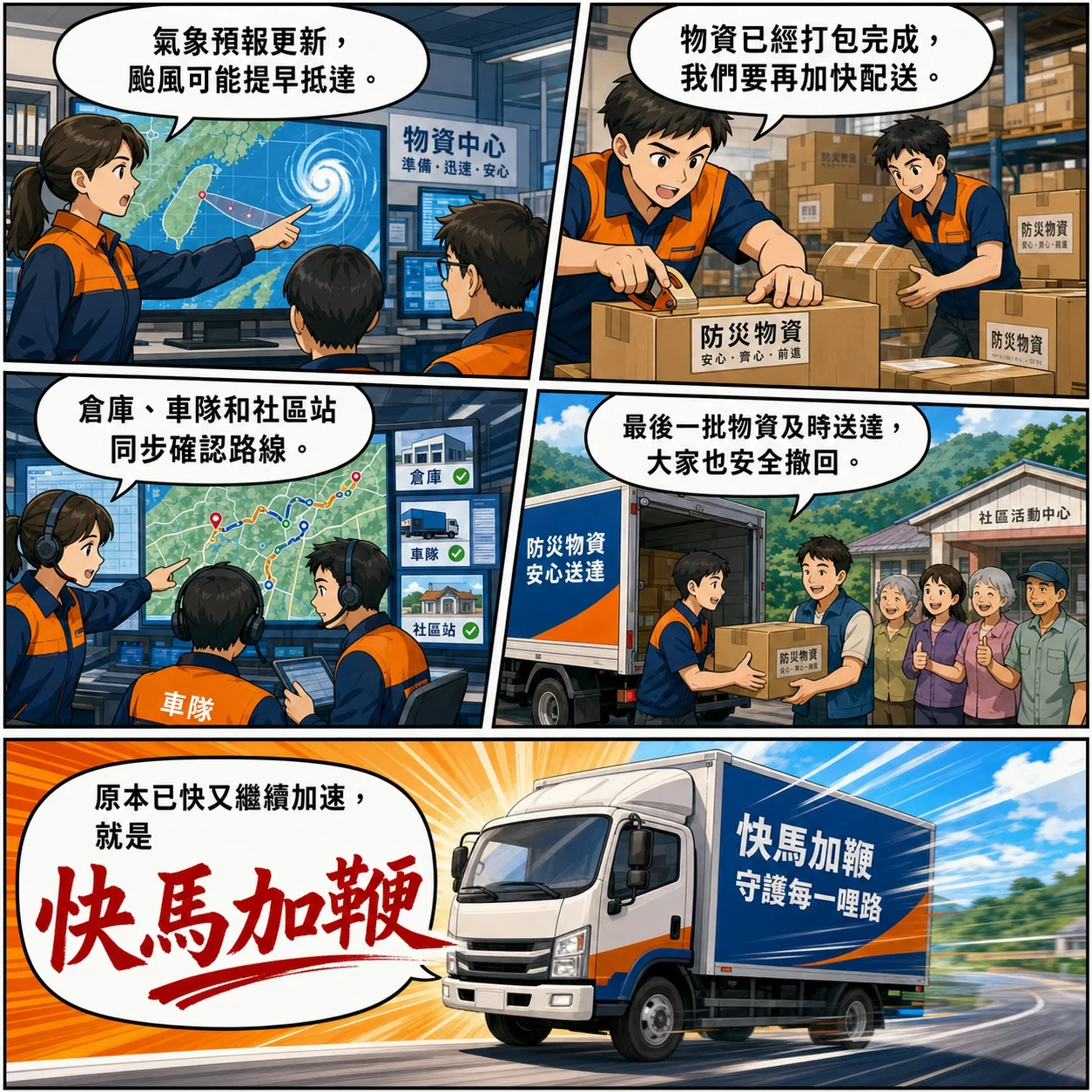 快馬加鞭的 AI 生成成語漫畫