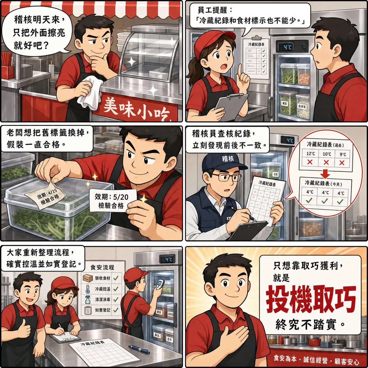 投機取巧的 AI 生成成語漫畫