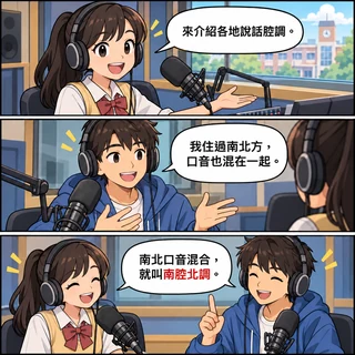 南腔北調成語漫畫縮圖