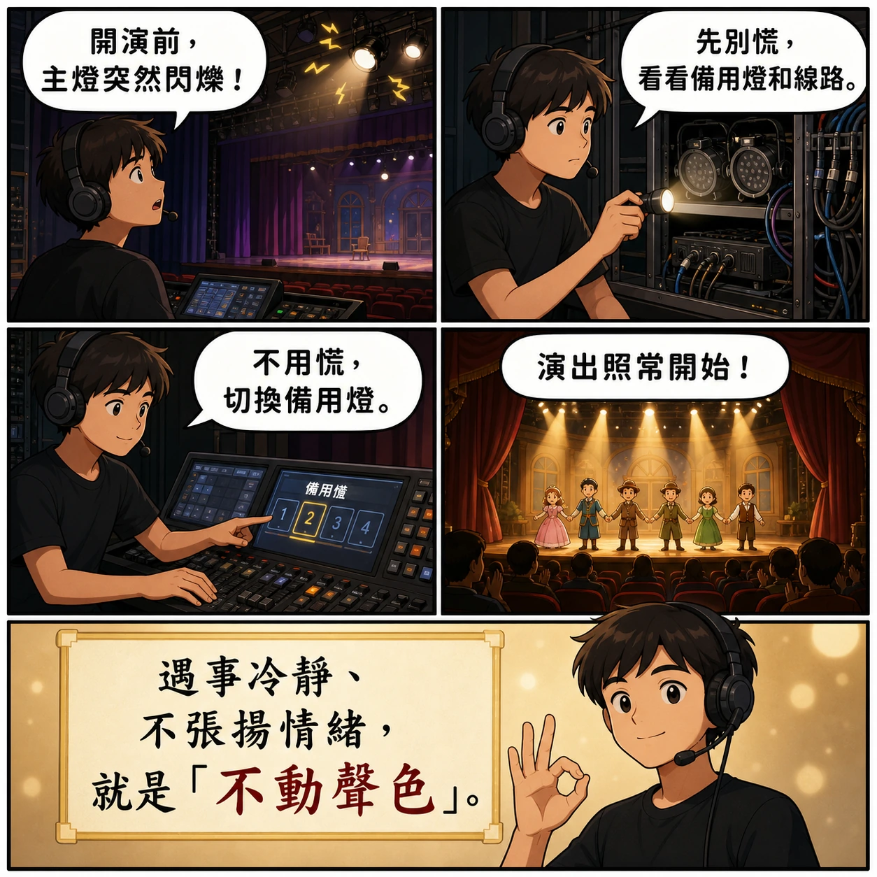 不動聲色的 AI 生成成語漫畫