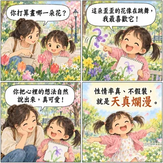 天真爛漫成語漫畫縮圖