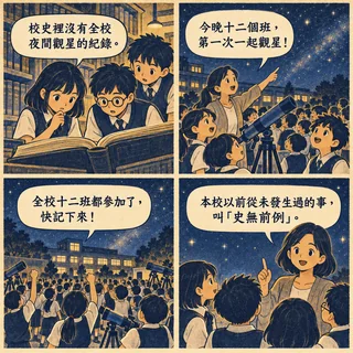 史無前例成語漫畫縮圖