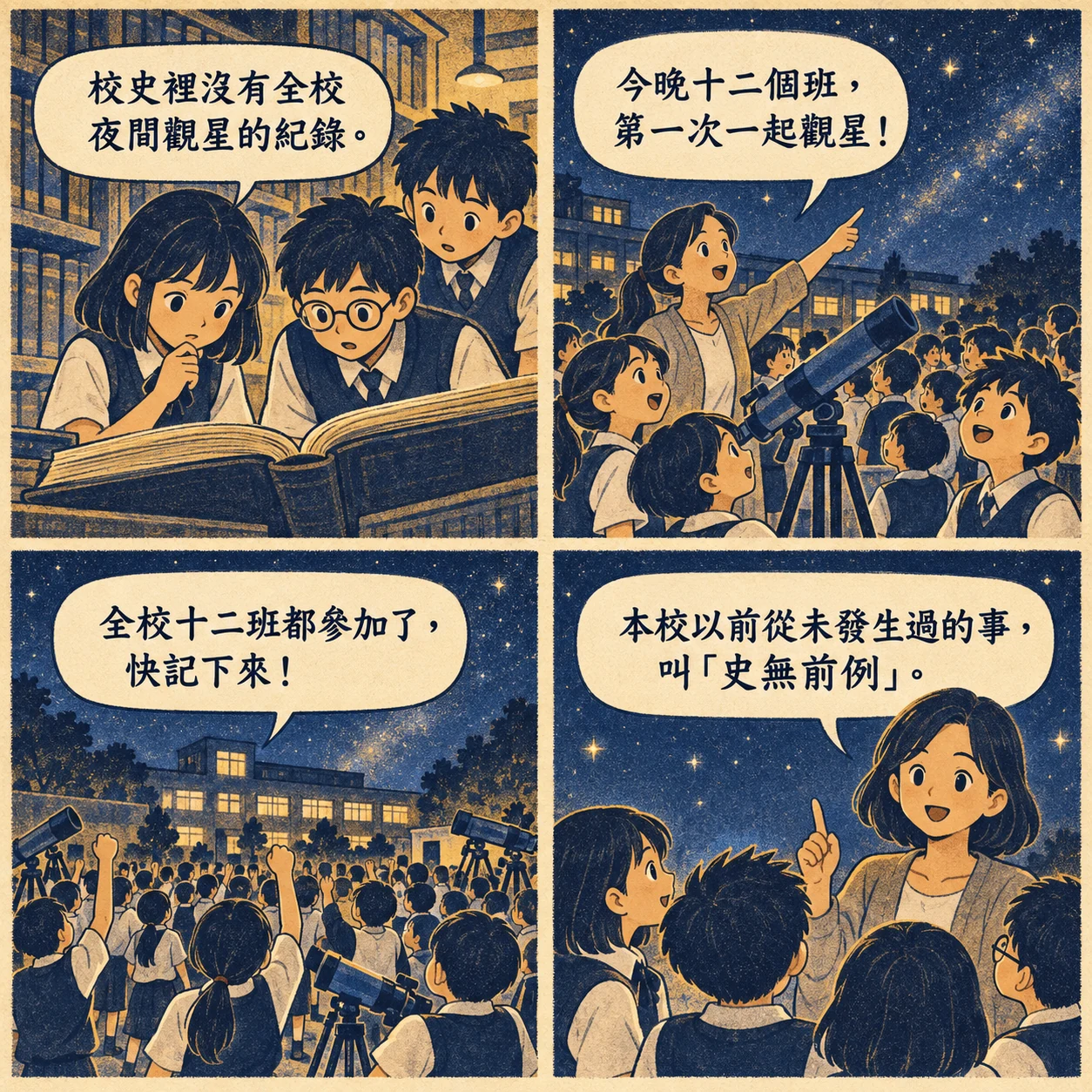 史無前例的 AI 生成成語漫畫