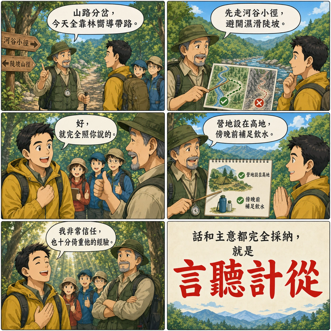 言聽計從的 AI 生成成語漫畫