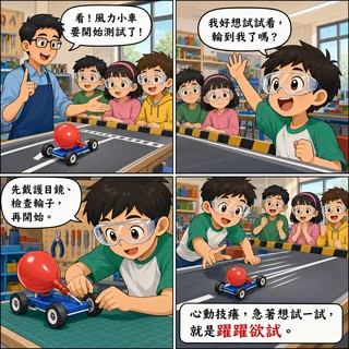 躍躍欲試成語漫畫縮圖
