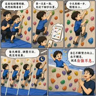 自強不息成語漫畫縮圖